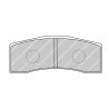 Plaquettes de frein Ferodo DSUNO F-RP3102Z