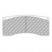 Plaquettes de frein Ferodo DS3.12 avant pour FORD Fiesta 1.6 R5 rally (asphalt & gravel) 01.13 -  étrier AP RACING