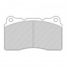 Bremsbeläge Ferodo DS3.12 vorne für ALFA ROMEO 159 3.2 JTS 09.05 - Bremssattel BREMBO