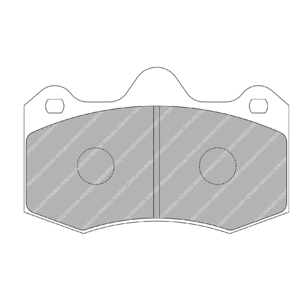 Plaquettes de frein Ferodo DS3.12 avant pour LOTUS Evora 3.5 05.09 -  étrier AP RACING - F-RP3083G - FRP3083G - 3661768791998