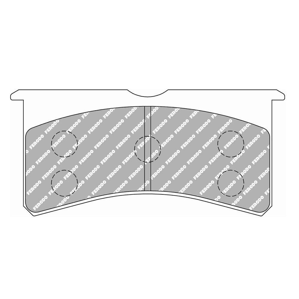Plaquettes de frein Ferodo DS3.12 avant pour FORD Fiesta R2 (Gravel) 10.09 -  étrier AP RACING - F-RP3097G - FRP3097G - 3661768792179