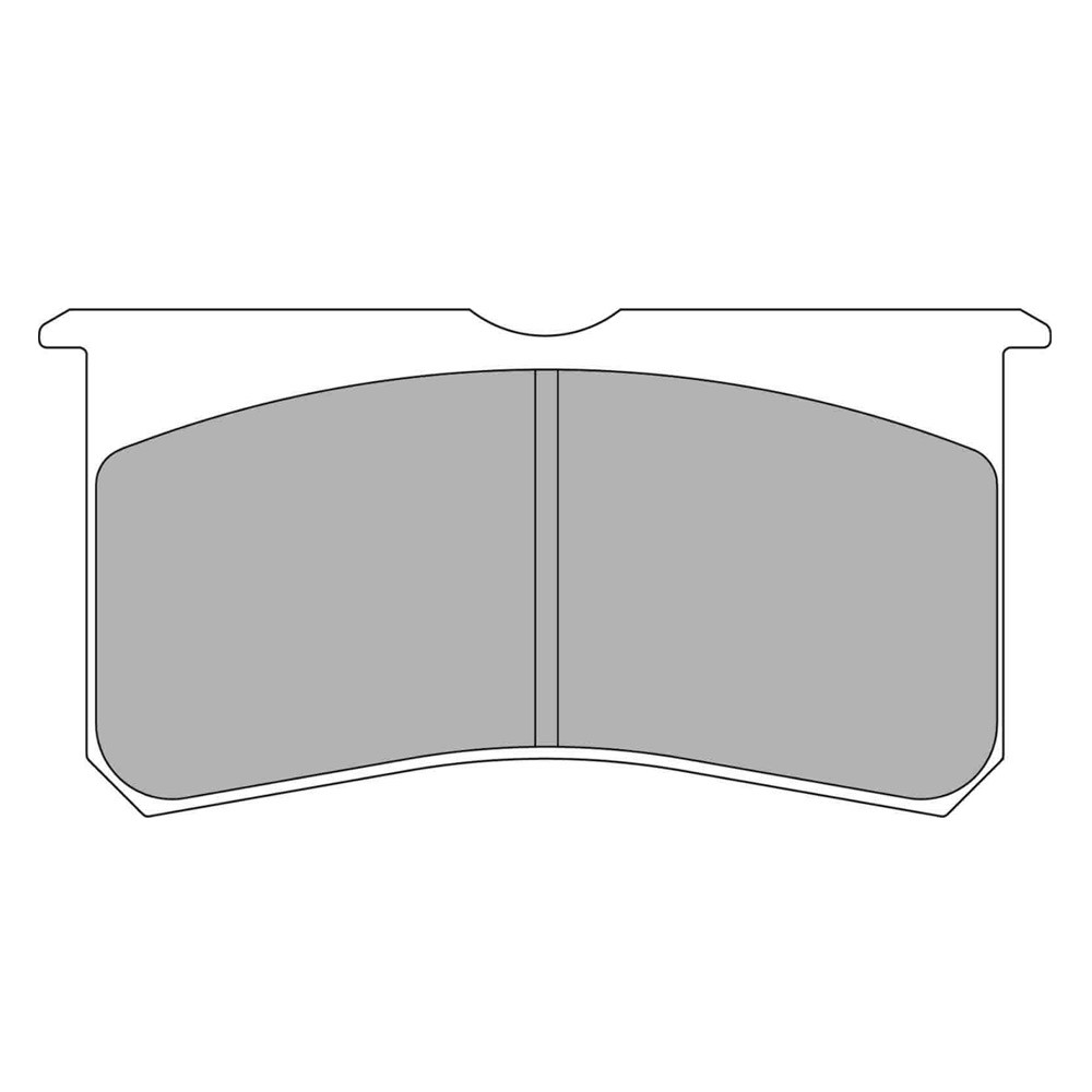 Bremsbeläge Ferodo DS3.12 vorne für FORD Fiesta R2 (Asphalt) 10.09 - Bremssattel AP RACING - F-RP3116G - FRP3116G - 3661768792414
