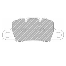 Pastiglie freno posteriore Ferodo DS3.12 per PORSCHE 911 3.8 GT3 08.13 - pinza BREMBO