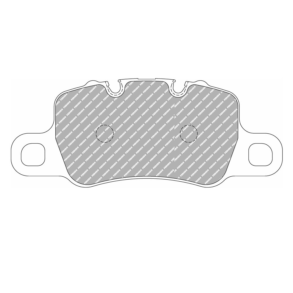 Ferodo DS3.12 brake pads rear for PORSCHE 911 3.8 GT3 08.13 -  caliper BREMBO - F-CP4665GB - FCP4665GB - 3661768788677