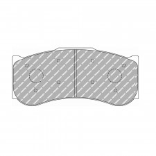 Pastiglie freno anteriori Ferodo DS3.12 per BMW M4 GT4 01.18 - pinza AP RACING