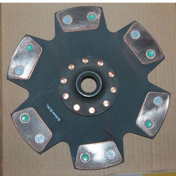 Disque embrayage AP-Racing 6 patins rigide 184mm 1.00x23-7.11 - AP-CP4946-20 - CP4946-20:SEAT - 3661768371718