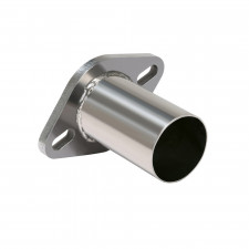 Powersprint tubo inox di raccordo per flangia 2 fori