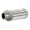 Powersprint stainless steel oval intermediate flame guard muffler