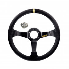 Volante Sparco R325 Pelle Scamosciata Nero