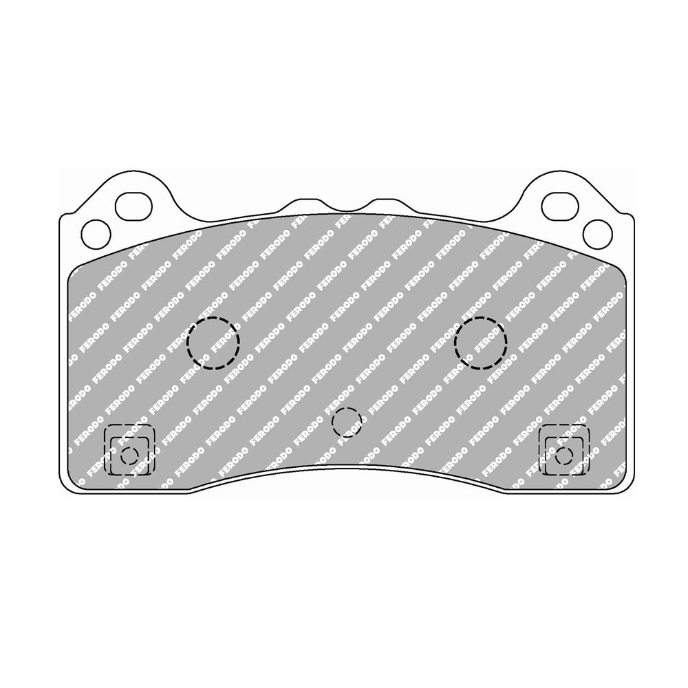 Bremsbeläge Ferodo DS1.11 Avant Ford Focus III 2.3 RS - F-CP4830W - FCP4830W - 3661768753804