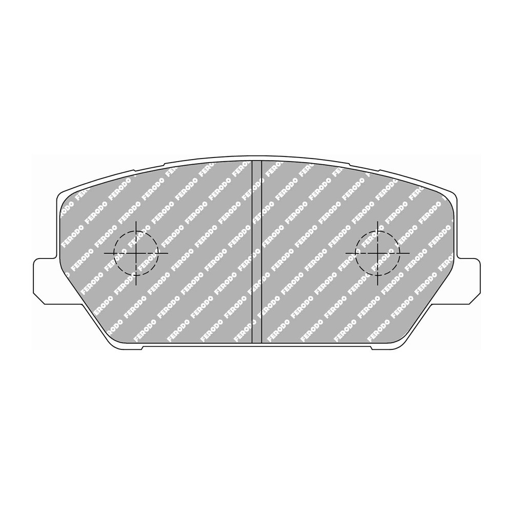Plaquettes de frein Ferodo DS3.12 avant Hyundai i30 2.0N après 1997 - F-CP5099GB - FCP5099GB - 3661768753835