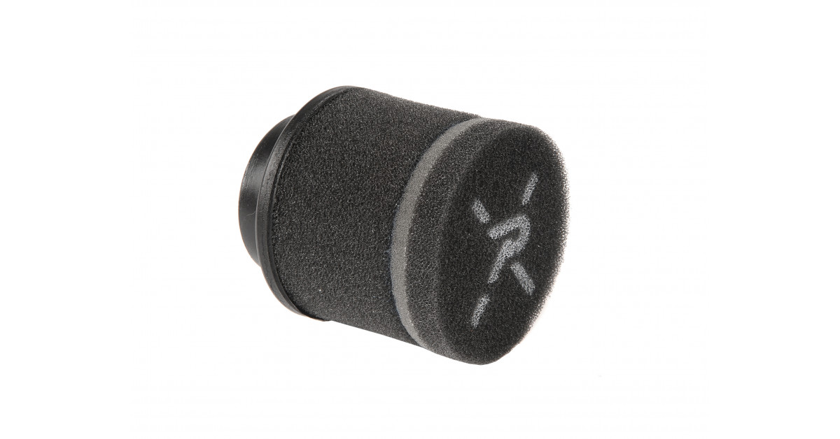 PIPERCROSS - Cylindrical filter foam top, entry diameter 65mm, filter diameter 93mm, length 85mm