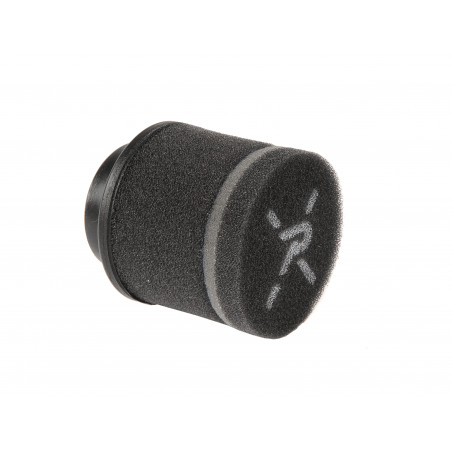 PIPERCROSS - Filtre Cylindrique Top mousse, diamètre entrée 43mm, diamètre filtre 72mm, longueur 80mm