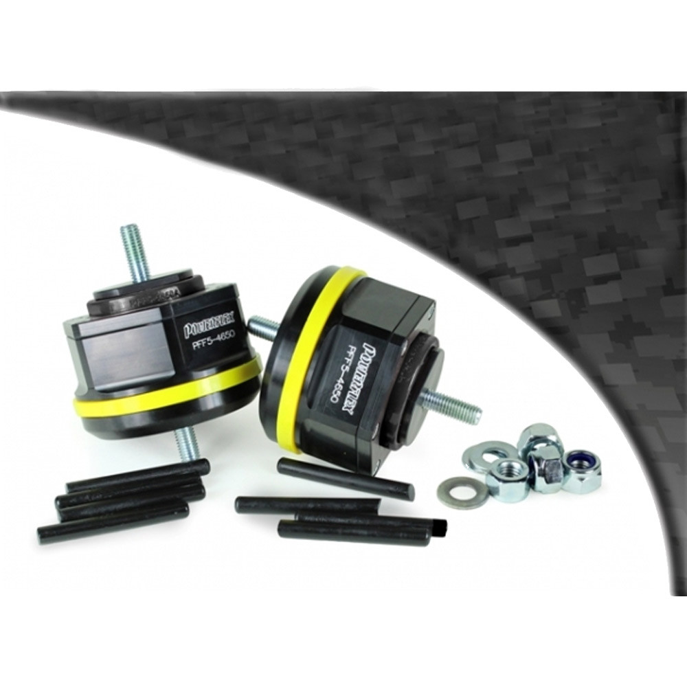 POWERFLEX support moteur de BMW série 3 E36-F30 - PF-F54650-2N - PFF5-4650BLK - 5055676524195