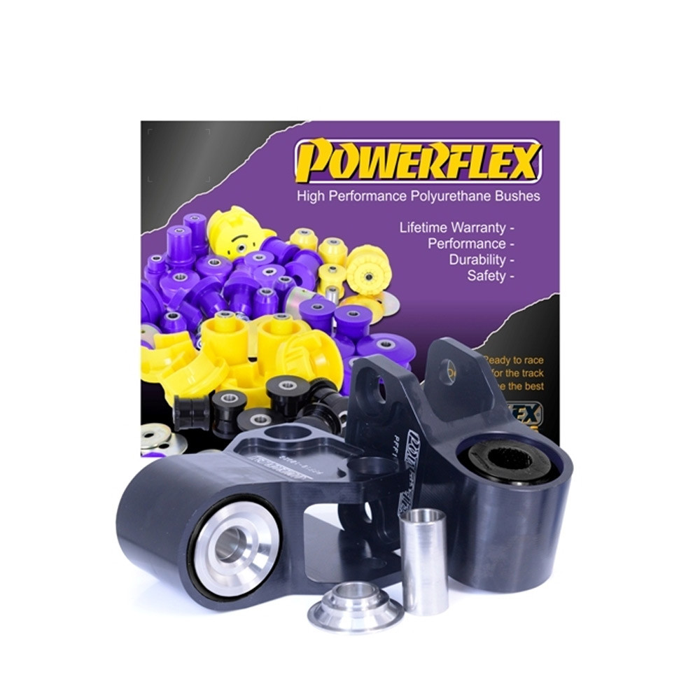 POWERFLEX silent Block schwarz hinten Dreieck vorne für Focus 3 RS - PF-F191802G-2N - PFF19-1802GBLK - 5055676534620
