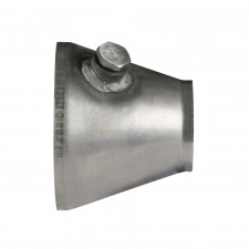 Powersprint stainless steel conical reducer for catalyst