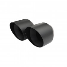 Inoxcar 2X90 Black Ceramic rear muffler Porsche Cayman 718S 2.5i turbo after 2016