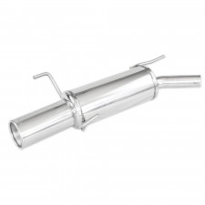 Inoxcar Stainless Rear Exhaust Opel Tigra Twin Top 1.4 16v 120x80mm