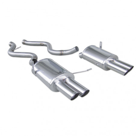 Terminale Scarico Inoxcar BMW M3 E92 2x76mm Racing Destra e Sinistra