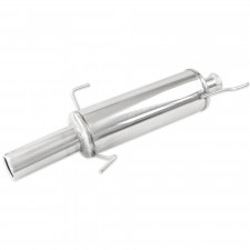 Inoxcar Stainless Rear Exhaust Peugeot 306 1.8 16v Before 2001 1x80mm