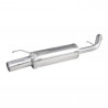 Terminale Scarico Inox Inoxcar Ford Escort 1.6 1990 - 1994 1x102mm