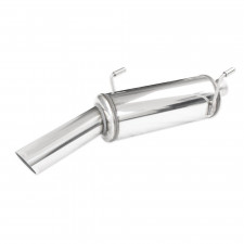 Inoxcar Stainless Rear Exhaust Peugeot 206 GT WRC 135cv 1x90mm Rally