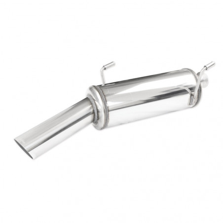 Inoxcar Stainless Rear Exhaust Peugeot 206 GT WRC 135cv 1x90mm Rally