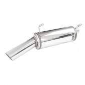 Inoxcar Stainless Rear Exhaust Peugeot 206 GT WRC 135cv 1x90mm Rally