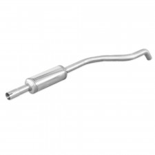 Tube central avec silencieux Inoxcar Mitsubishi Colt CZT 1.5 Turbo (150cv)