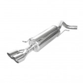 Terminale Inoxcar Volkswagen Polo 6R 140ch Dopo il 2013 2x80mm rac