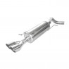 Terminale Inoxcar Volkswagen Polo 6R 140ch Dopo il 2013 2x80mm rac