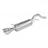 Inoxcar Rear Exhaust Audi A1 1.4TFSi 122ch After 2011 2xRA