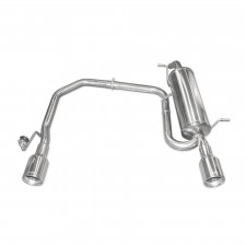Milltek SSXAU638 Catback senza silenziatore intermedio Silenziatore posteriore a volume ridotto Ugello Twin Jet 80