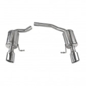 Echappement Inoxcar Silencieux Arrière 1X100 X-RACE droit+gauche AUDI A5 QUATTRO 2.7 TDI 190cv Coupé Cabrio 2007-2011