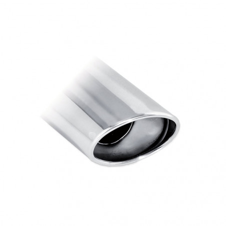 Scarico Inoxcar Silenziatore Terminale 1X90X70 BMW F31 serie 3 (MY12) 320D (183CV) dopo il 2012 diam 55