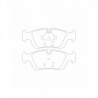 Plaquettes de frein GT2i Club Avant pour BMW Serie 3 (E36) 316i, 318i, 320i, 323i, 325i, 328i 1991-98 - Etriers de frein Ate 