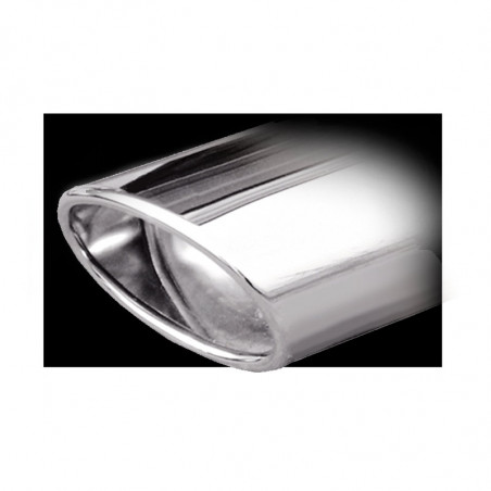 Echappement Inoxcar Terminal ss Silencieux Arrière 1X150X105 Oblique droit+gauche MERCEDES CLASSE A Type W176 250 1.6T 90cv