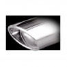 Inoxcar Exhaust Terminal without Rear Silencer 1X150X105 Oblique right+left MERCEDES CLASSE A (Type W176) 250 1.6 TURBO (90HP)