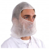 Cagoule jetable (10 pièces)