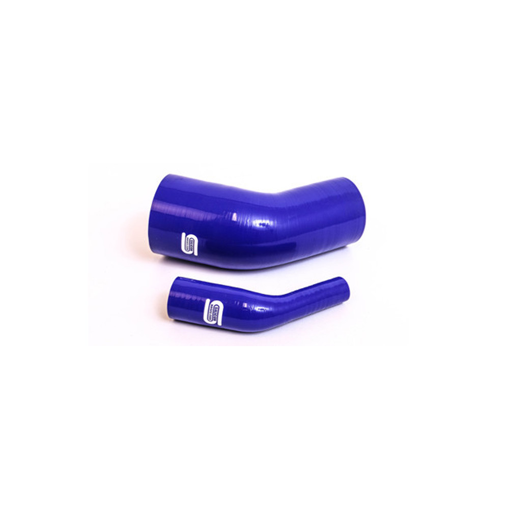 SILICON HOSES - Riduttore in silicone con gomito  45° - SH-R45-70-57 - R45/70-57