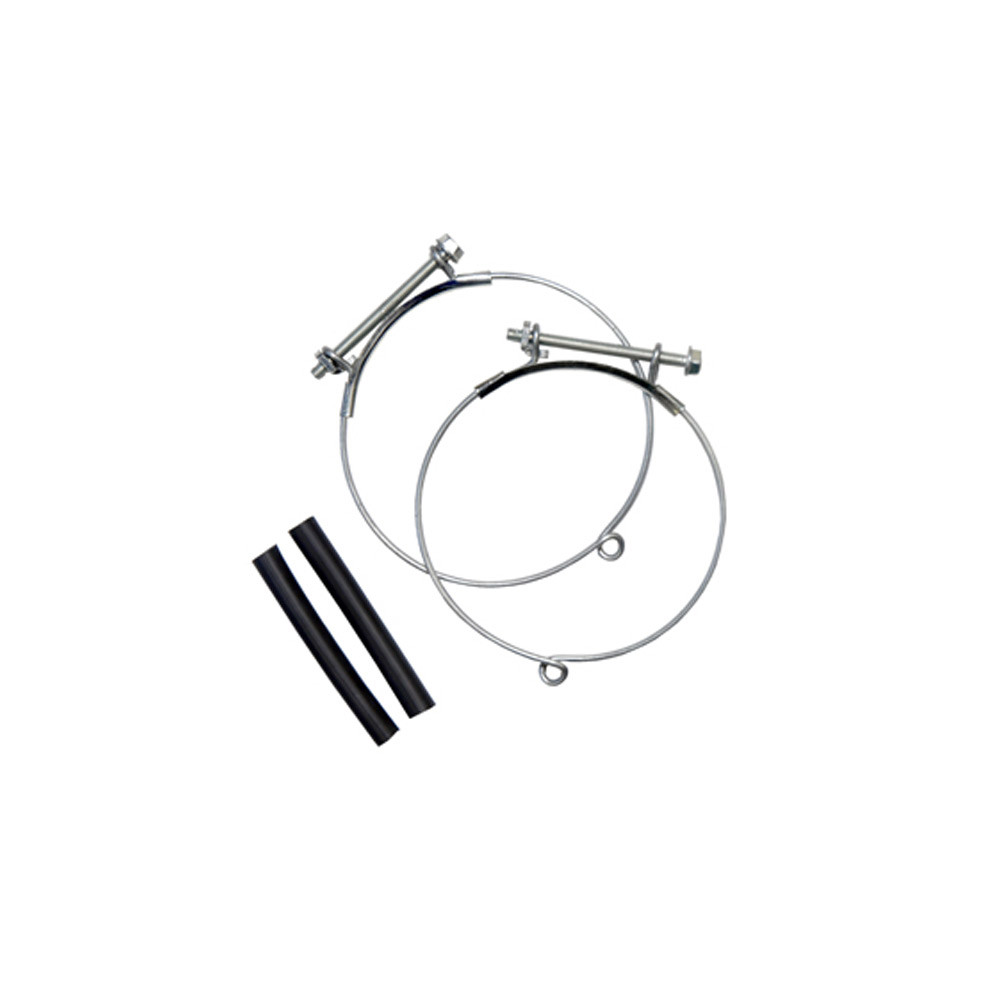 Fascette Revotec per tubo di ventilazione diametro 102mm (coppia) - REN-DC102 - DC102P - 3661768402337