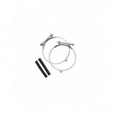 Colliers Revotec pour gaine de ventilation diamètre 89mm (la paire)