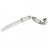 Tube afrique catalysé INOX pour VOLKSWAGEN GOLF 7 GTI Clubsport 2.0 TSI 265-290-310cv 2016-