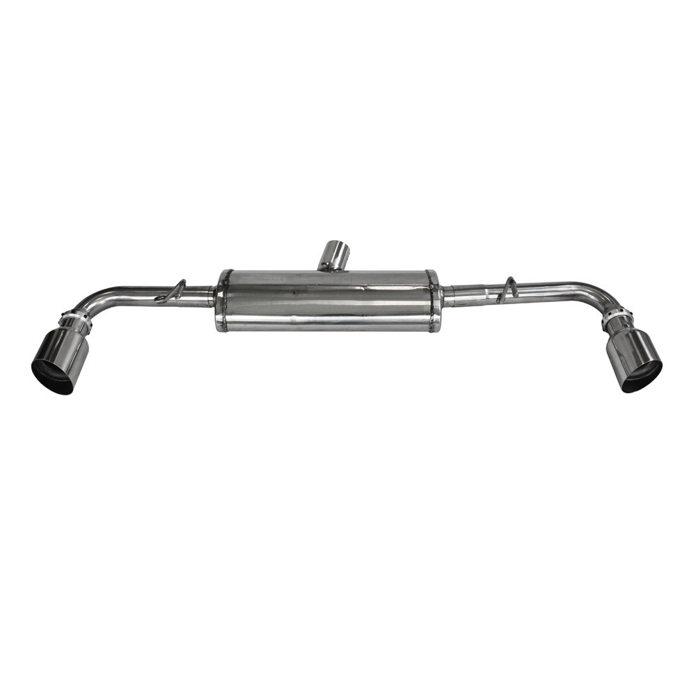 Rear silencer end pipe 100mm X-RACE LHS+RHS ALFA ROMEO 4C 1750 TBI 241cv Coupé - IC-AL4C0310RA - AL4C.03.10RA - 3661768558188