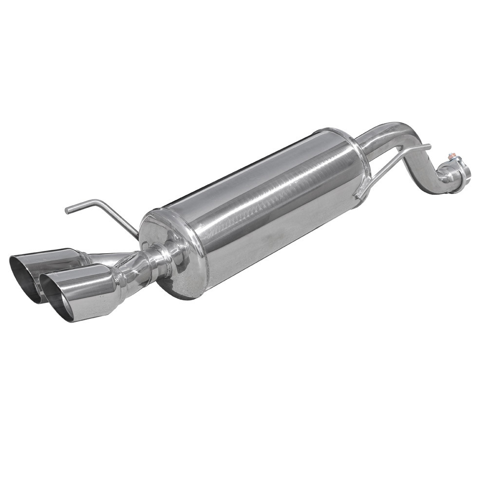 Rear silencer, end pipe rond 2x80mm Racing ALFA ROMEO MITO 1.4i 78cv 2013- D42 - IC-ALMI06RA - ALMI.06.RA - 3661768558270
