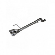 Terminal Edelstahl frei 2x80mm Racing ALFA ROMEO MITO 1.4 TB 170CV 2009- diam.55 Quadrifoglio Verde