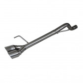 Terminal Edelstahl frei 2x80mm Racing ALFA ROMEO MITO 1.4 TB 170CV 2009- diam.55 Quadrifoglio Verde