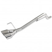 Rear silencer, end pipe 2x80mm Racing ALFA ROMEO MITO 1.4i 78cv 2013- D42
