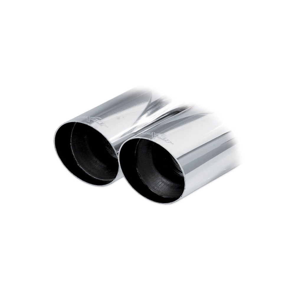 Edelstahl Terminal frei 2x80mm Racing D+G AUDI S3 8V 2.0 TFSI 300hp 2013- - IC-AUS304RA - AUS3.04.RA - 3661768558447