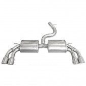 Terminal Edelstahl 2x80mm Racing D+G AUDI S3 8V 2.0 TFSI 300hp 2013-